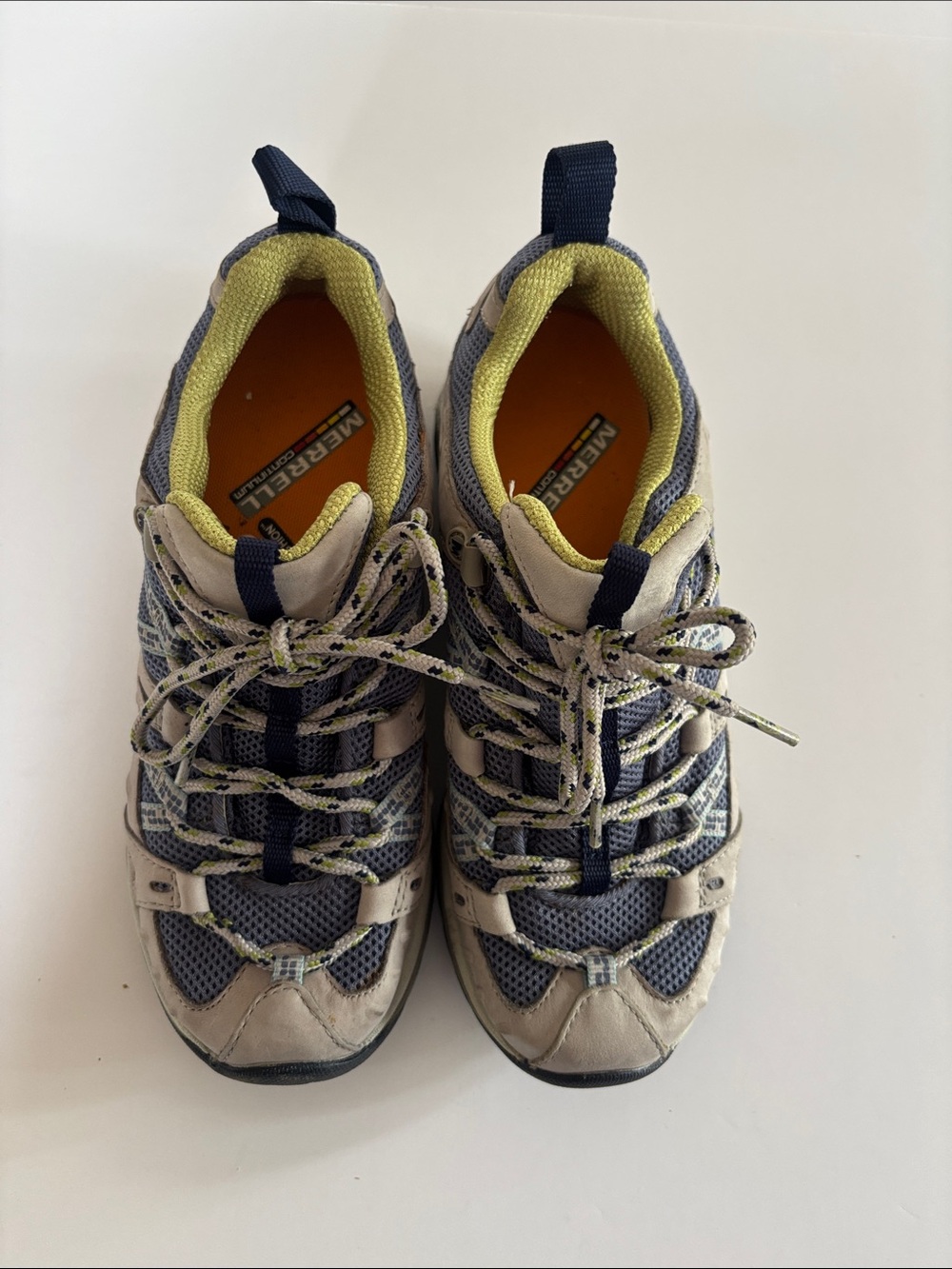 Merrell Siren Sport Women’s Gray/Periwinkle Hiking Shoes Trail Running Size 6